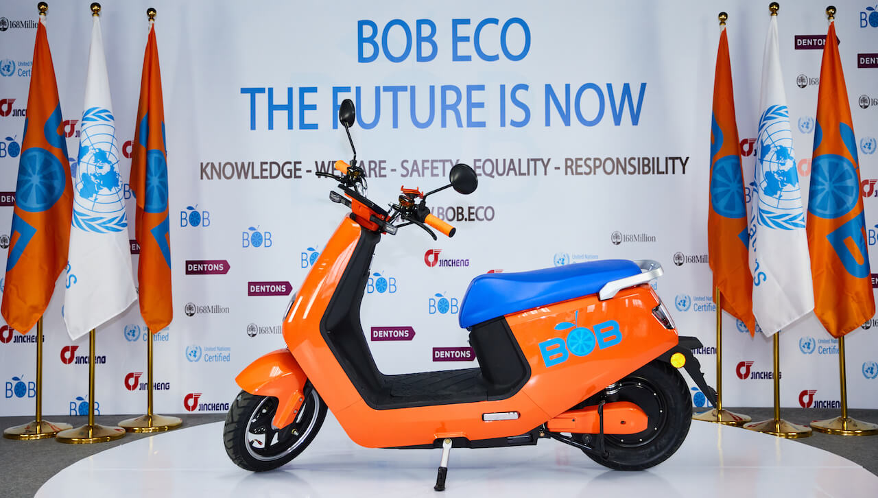 Hong Kong based Bob Eco launches e-moped fleet in Europe.
